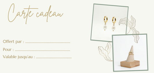Carte-cadeau Lalioréa bijoux