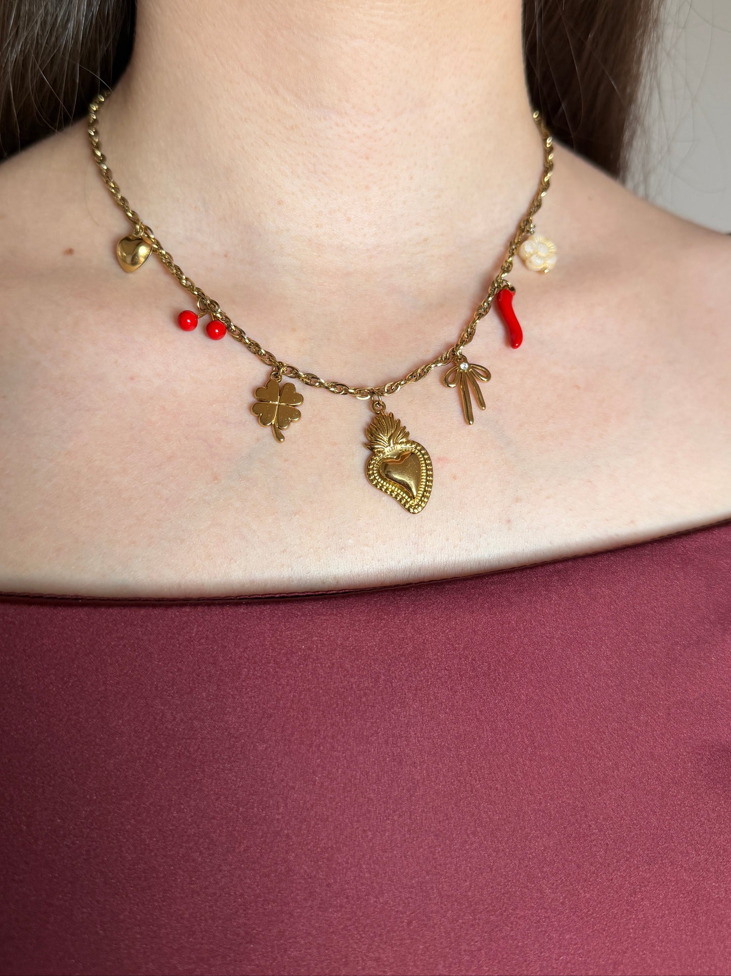 Collier charms Lilou