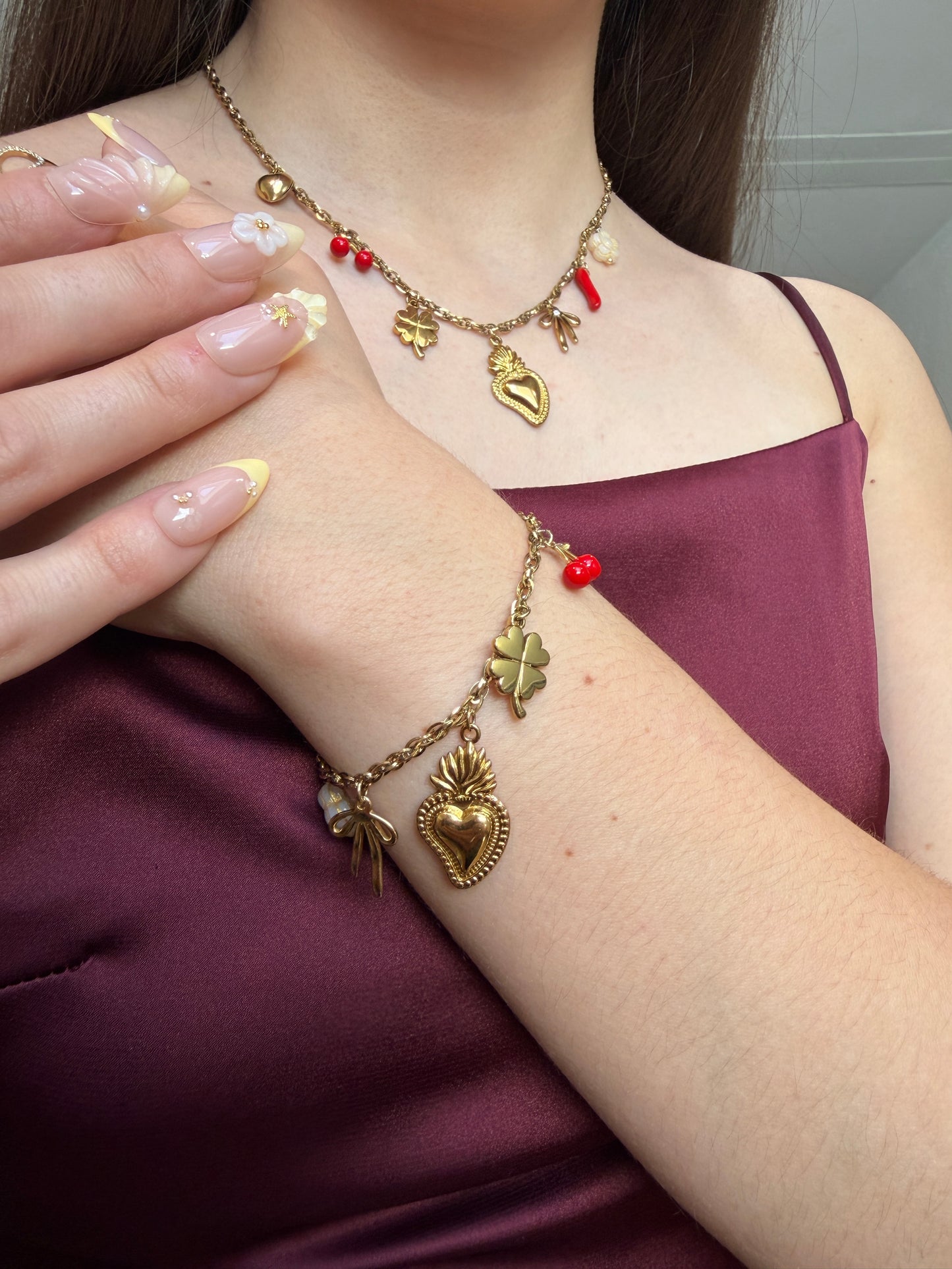 Bracelet charms Lilou